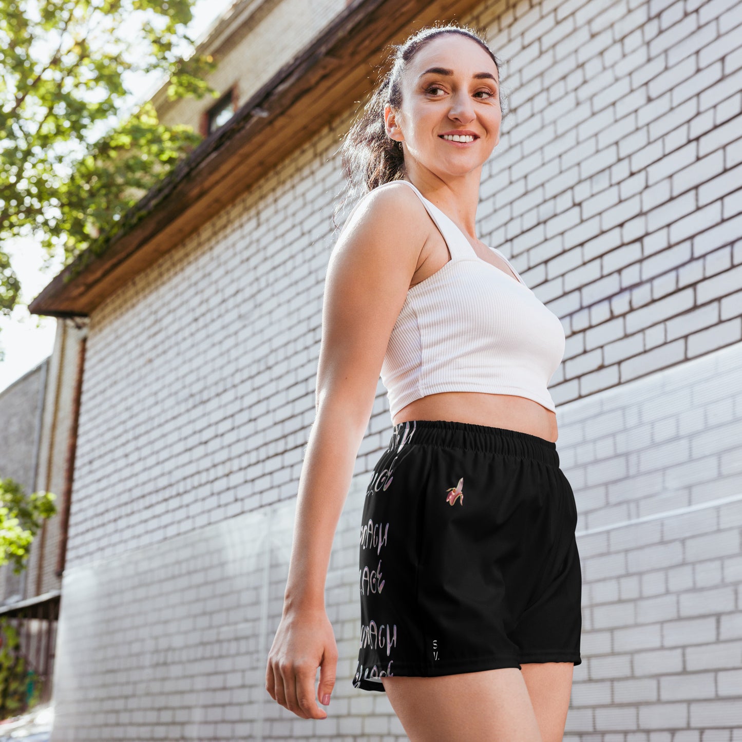 [Bananza] - Women’s (Recycled) Athletic Shorts