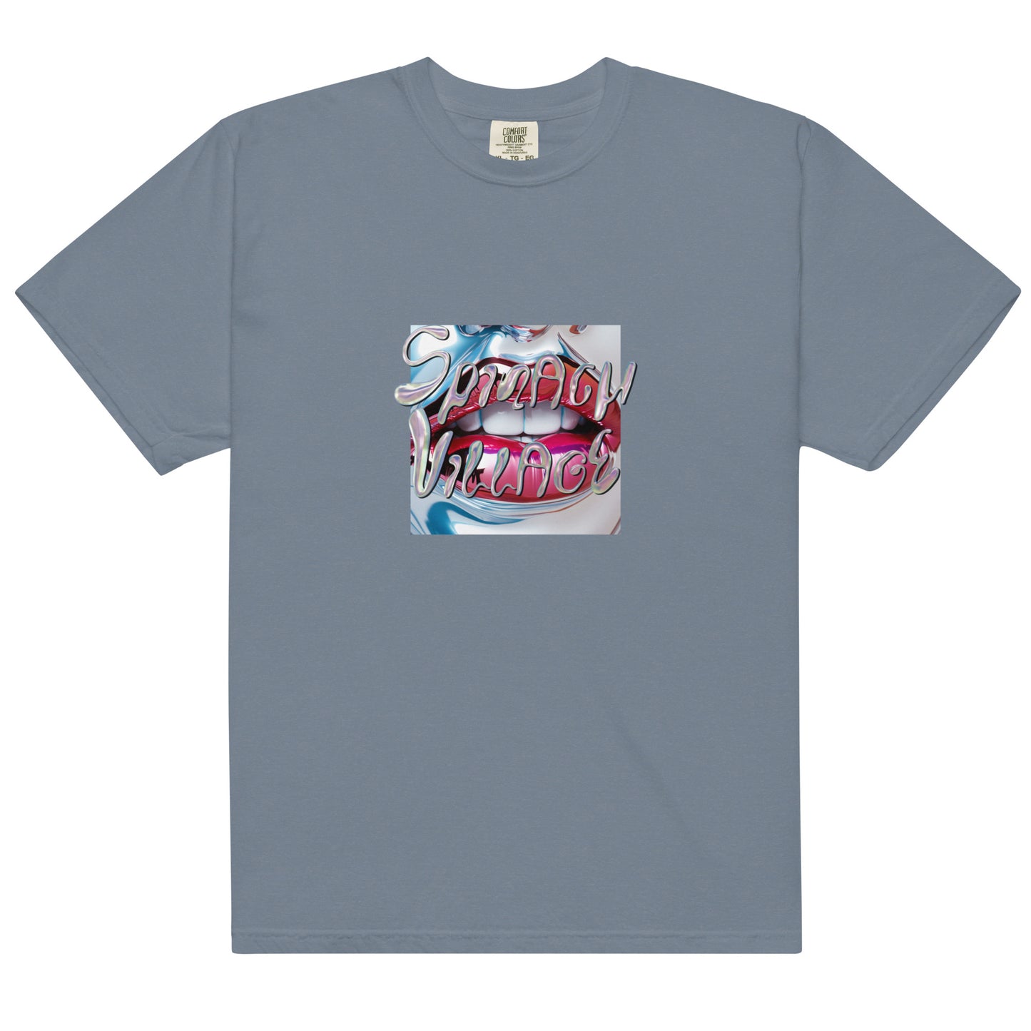 [Crazy Chrome x Talk About It] - Unisex Heavyweight T-Shirt