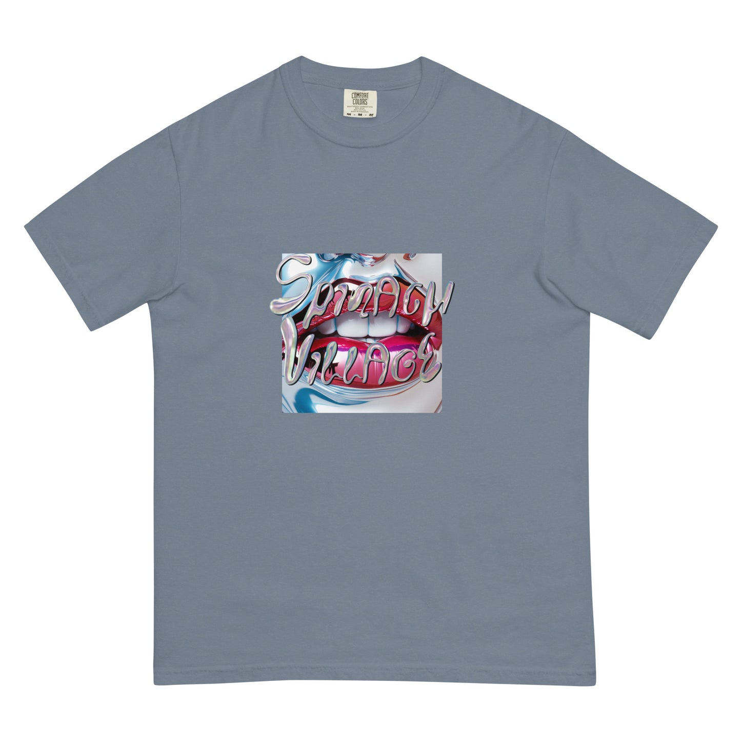 [Crazy Chrome x Talk About It] - Unisex Heavyweight T-Shirt