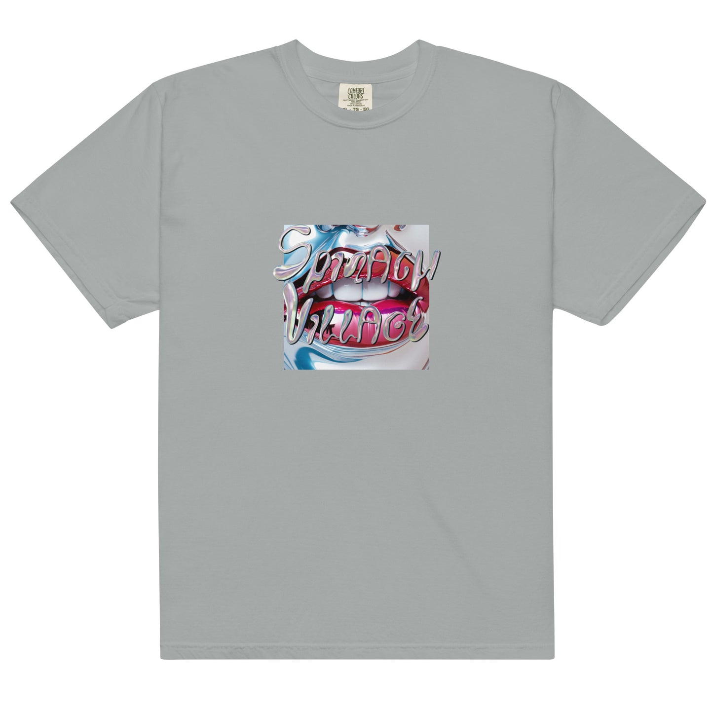 [Crazy Chrome x Talk About It] - Unisex Heavyweight T-Shirt