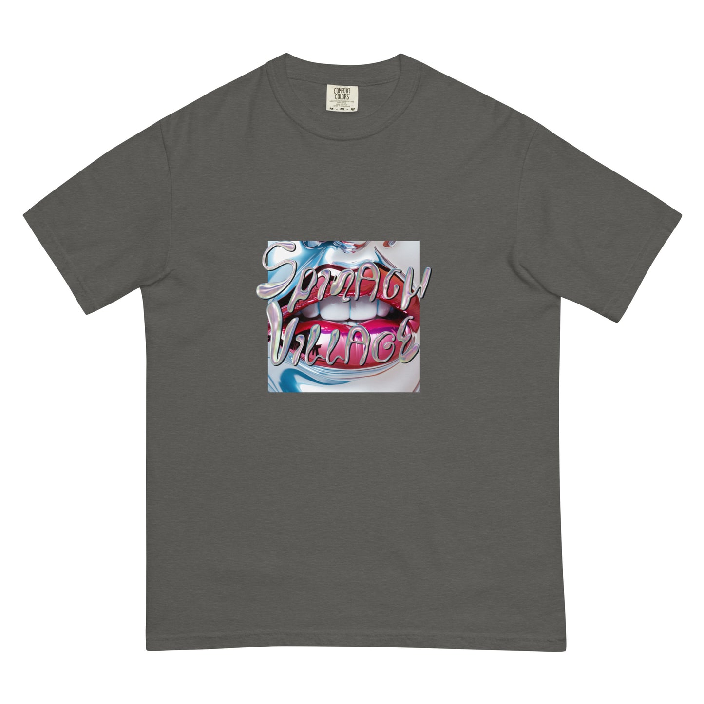 [Crazy Chrome x Talk About It] - Unisex Heavyweight T-Shirt