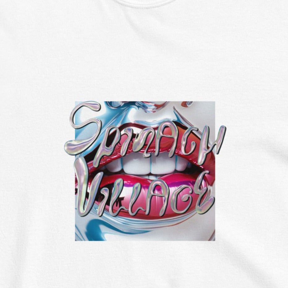 [Crazy Chrome x Talk About It] - Unisex Heavyweight T-Shirt