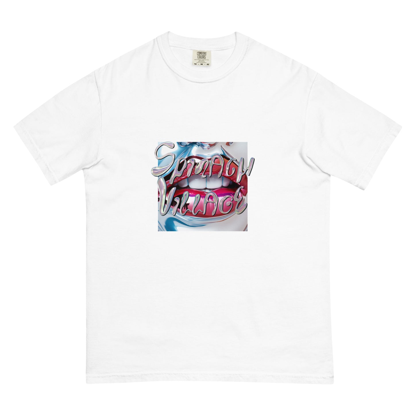 [Crazy Chrome x Talk About It] - Unisex Heavyweight T-Shirt